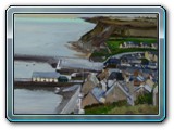 Les toits de Port en Bessin hst 46x38